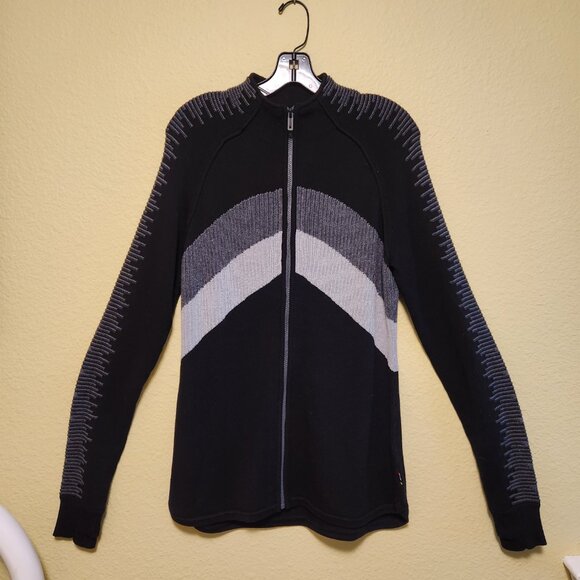 Smartwool Women's Dacono Ski Full Zip Sweater Size L - Picture 2 of 7